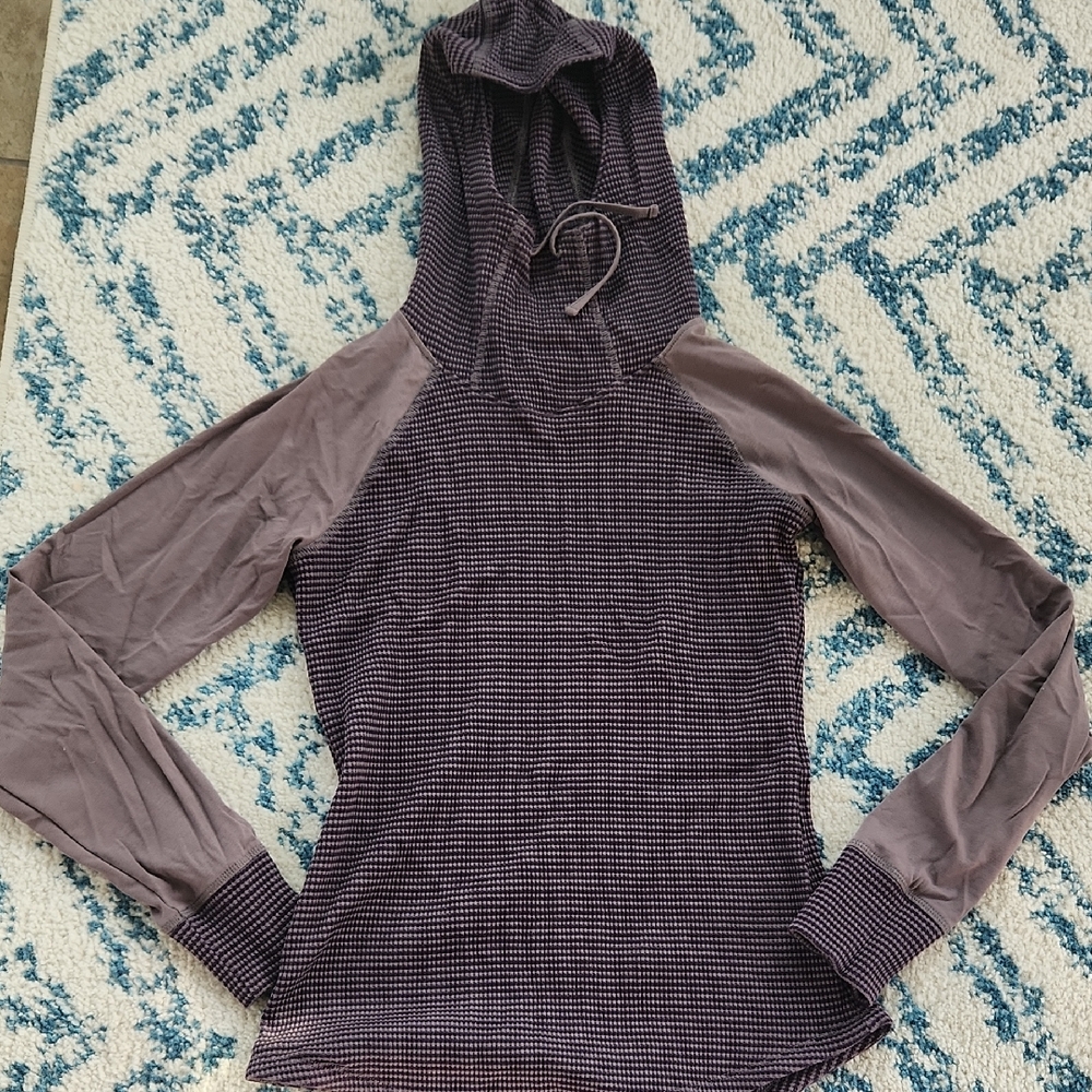 Women's Purple Columbia Hooded Top